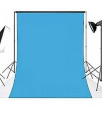 8x12 Feet Background / Backdrop for Photography, TV or Video Production, Reflector, Curtain, Sky Blue Color